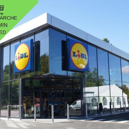 Ferienwohnung Grand T2 Jardin Wifi Parking Proche Gare Saint-Quentin  Exterior foto